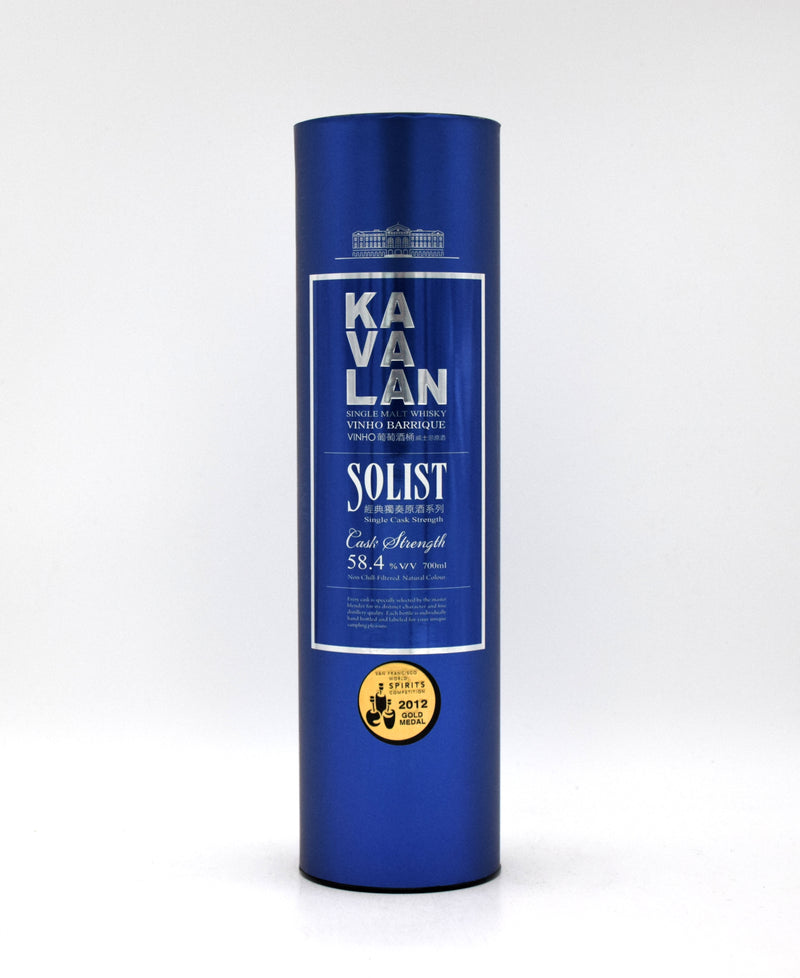 Kavalan 'Soloist' Single Cask Strength Vinho Barrique Single Malt Whisky (2012 Release)