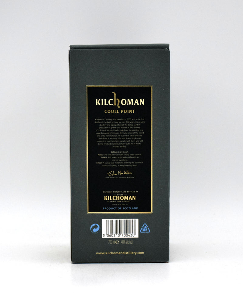 Kilchoman Coull Point Single Malt Scotch