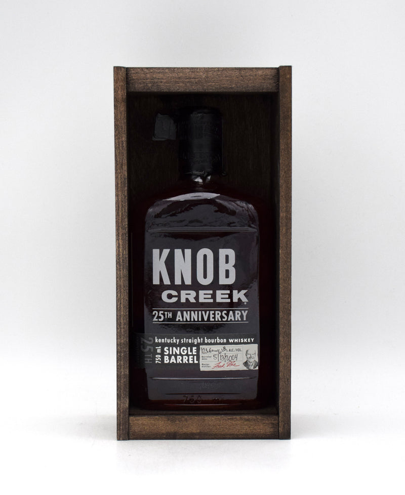 Knob Creek Single Barrel '25th Anniversary' Straight Bourbon Whiskey (61.8% ABV)