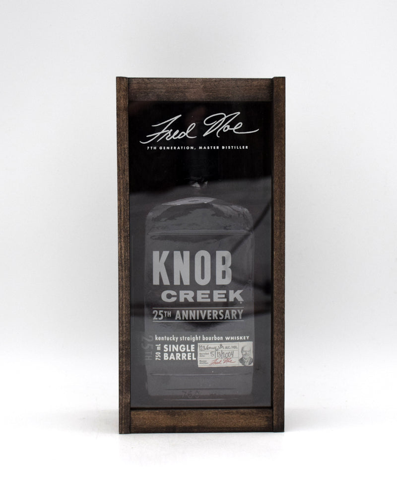 Knob Creek Single Barrel '25th Anniversary' Straight Bourbon Whiskey (61.8% ABV)