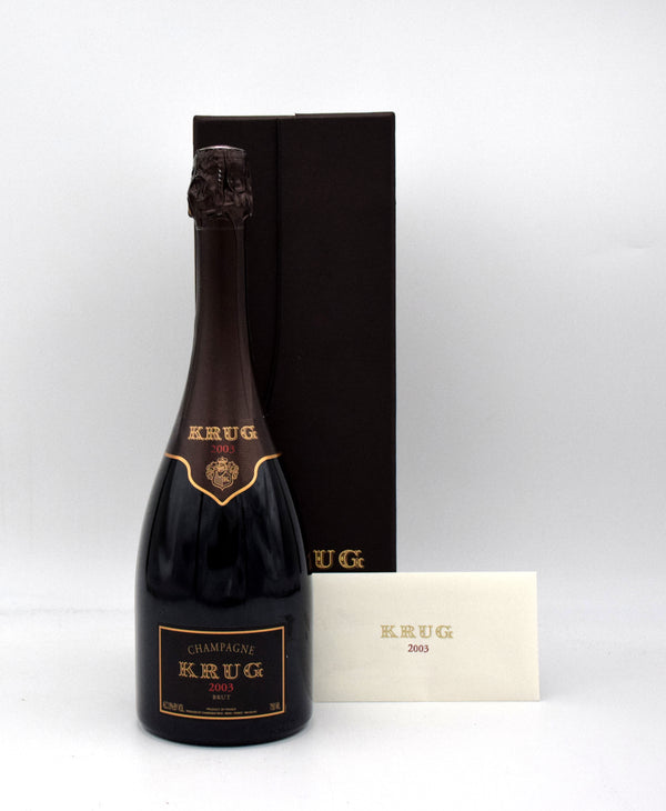 2003 Krug Vintage Brut