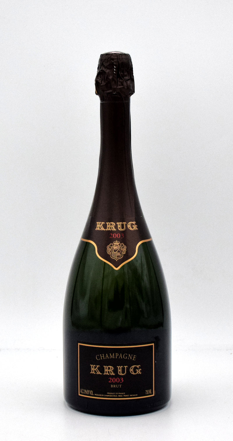 2003 Krug Vintage Brut