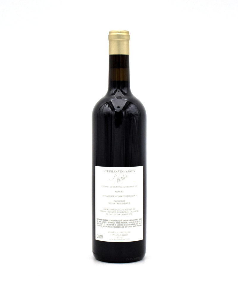 2022 L'Aventure Estate Reserve Cabernet Sauvignon