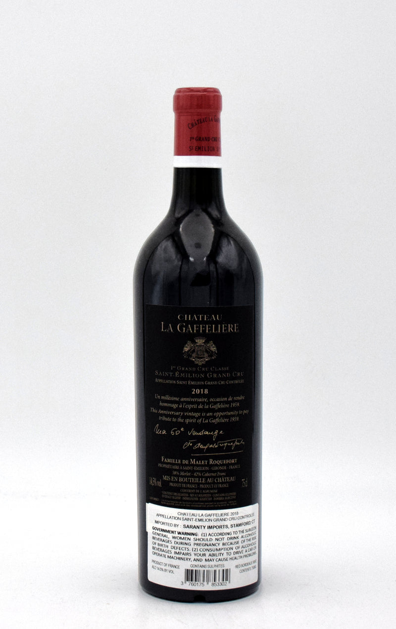 2018 Chateau La Gaffeliere