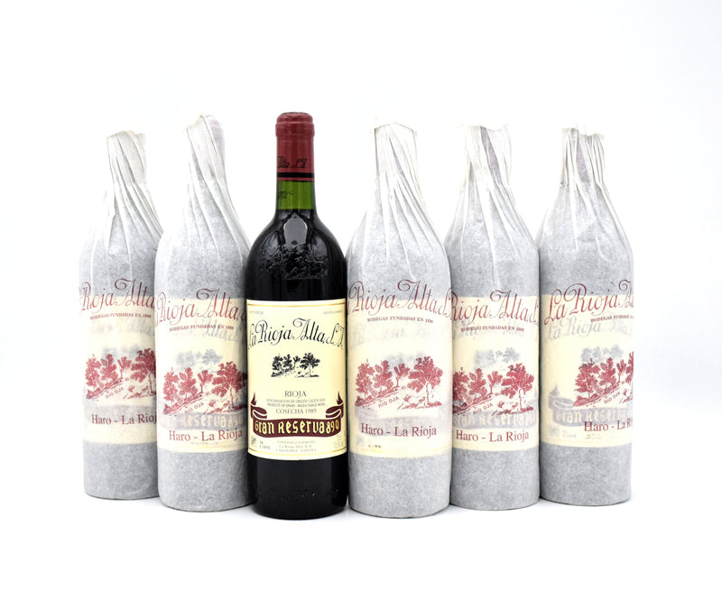 1989 La Rioja Alta S.A. Gran Reserva 890 (OWC)