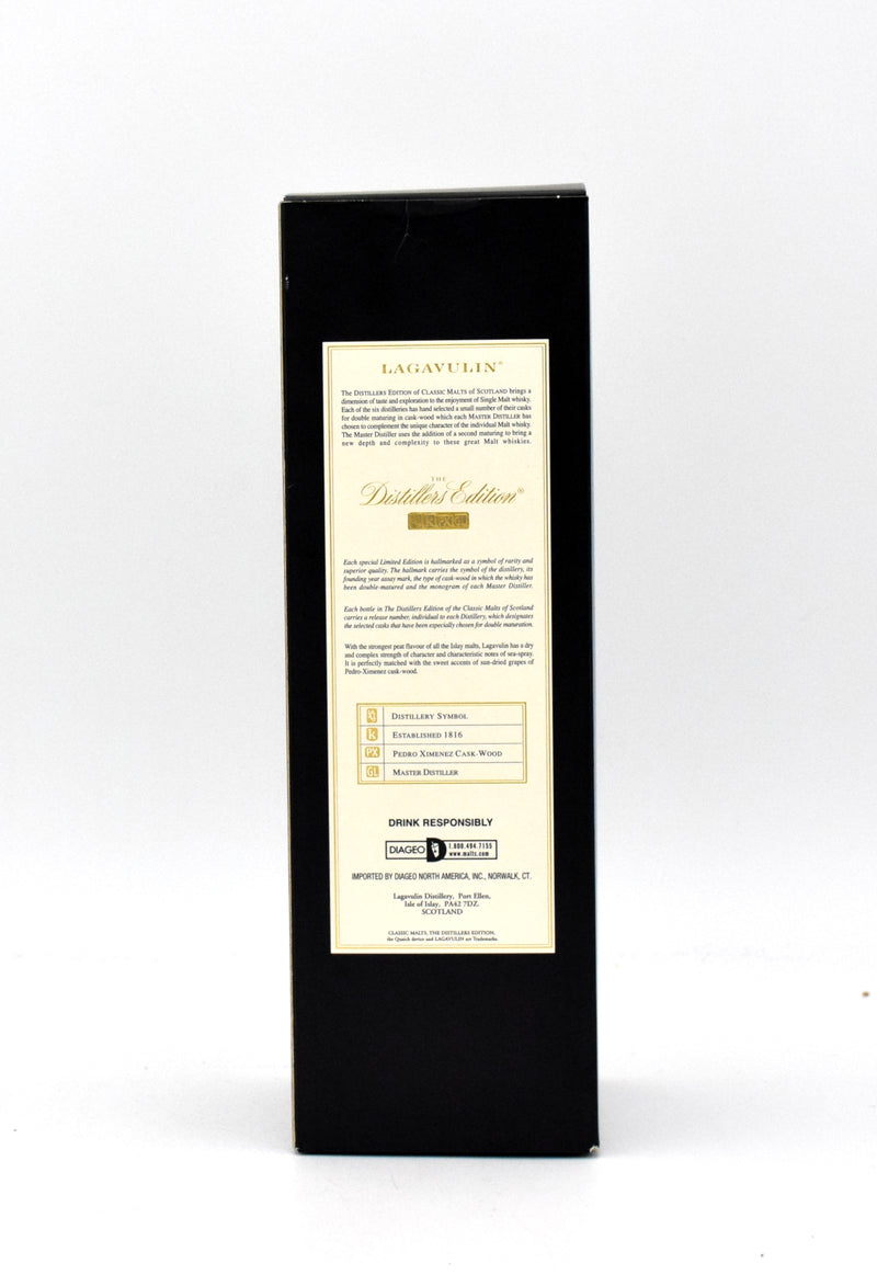 Lagavulin 1991 Distillers Edition Scotch Whisky (Double Matured)