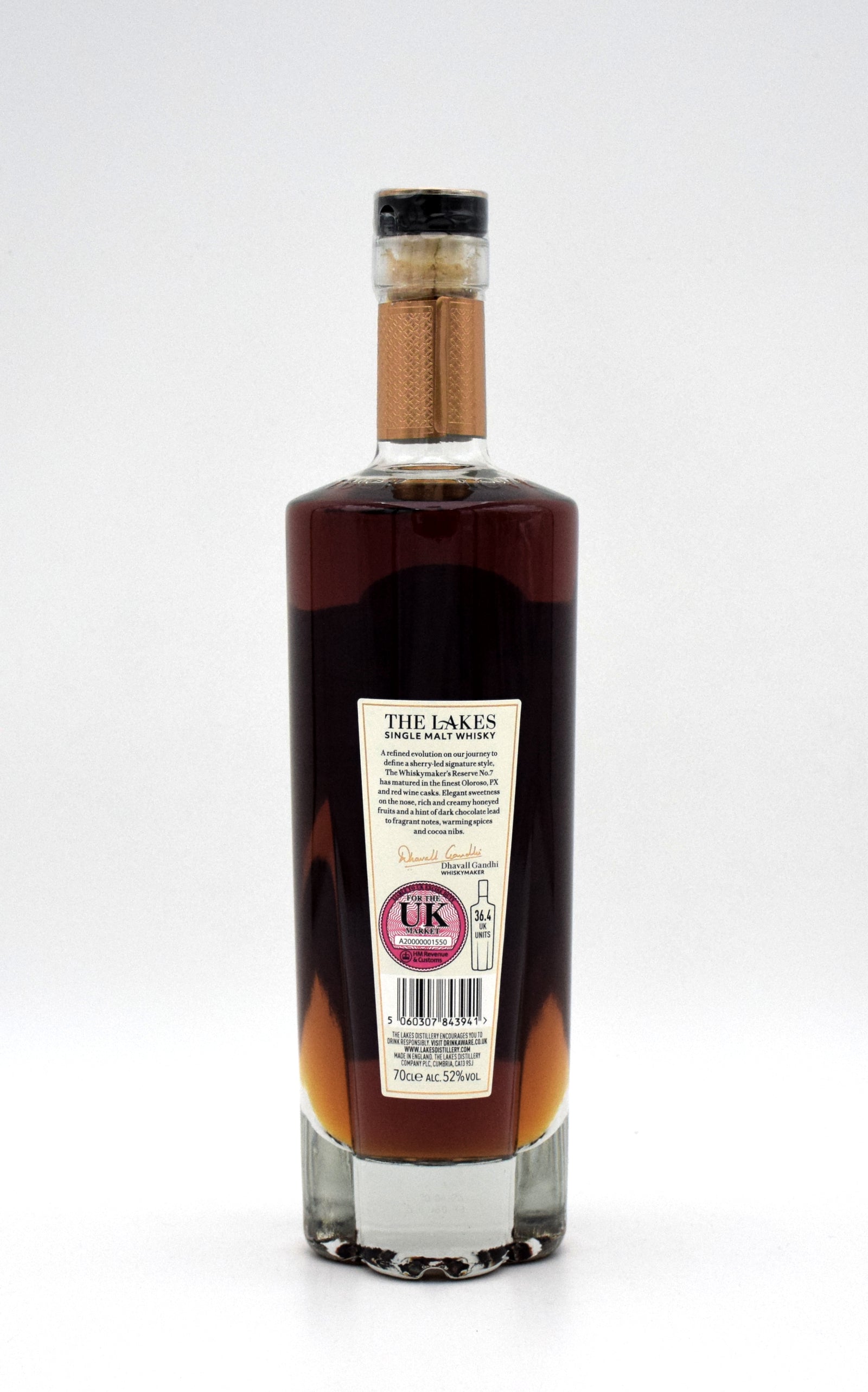 【新品未開封】THE LAKES ◆ Reserve No.7 The Lakes 'The Whiskymaker's Reserve No. 7' Single Malt Scotch