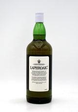 Laphroaig 10 Year 'Pre-Royal Warrant' Single Malt Scotch (1980's Bottling, 1.14 Litre)