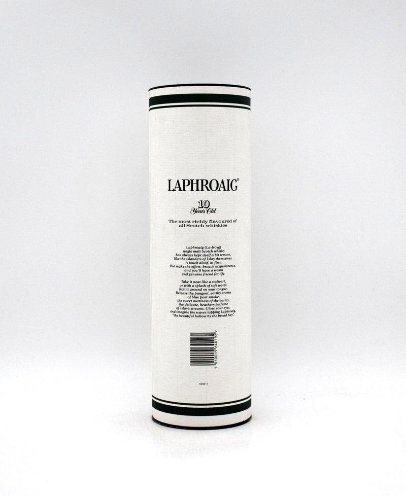 Laphroaig 10 Year 'Pre-Royal Warrant' Single Malt Scotch (1980's Bottling, 1.14 Litre)