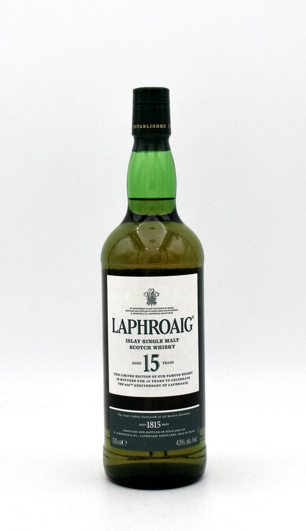 Laphroaig 200th Anniversary 15 Year Scotch Whisky (no tube)