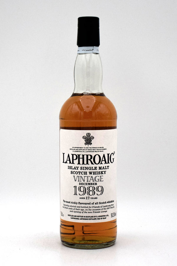 Laphroaig 17 Year Islay Fest. 2007 Islay Single Malt Scotch Whisky (1989 Release)