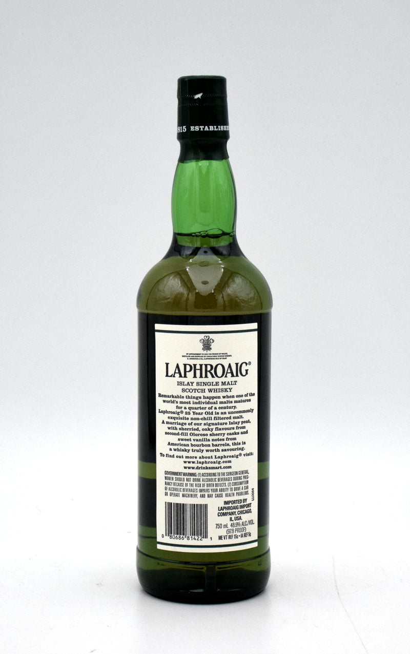 Laphroaig 25 Year Single Malt Scotch