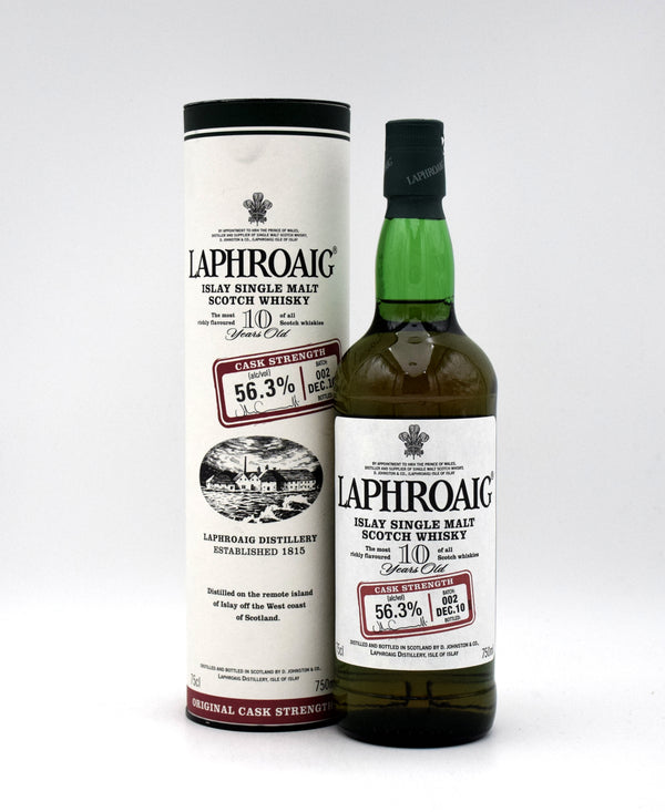 Laphroaig 10 Year 'Original Cask Strength' Single Malt Scotch (Batch 2)