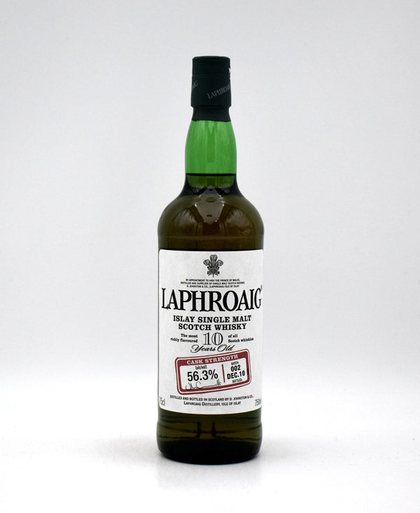 Laphroaig 10 Year 'Original Cask Strength' Single Malt Scotch (Batch 2)