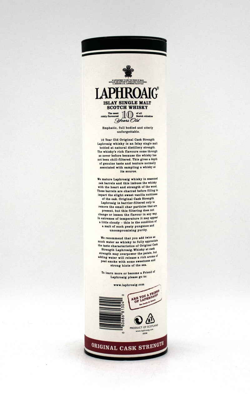 Laphroaig Original Cask Strength 10 Year Scotch Whisky (Batch 3)