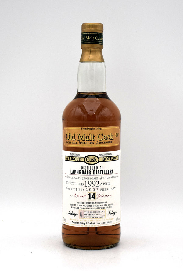 Laphroaig 'The Old Malt Cask' 14 Year Old Single Malt Scotch Whisky (1992 Release)