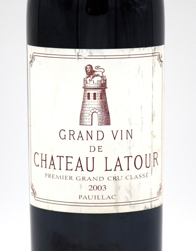 2003 Chateau Latour (Slightly Scuffed Label)