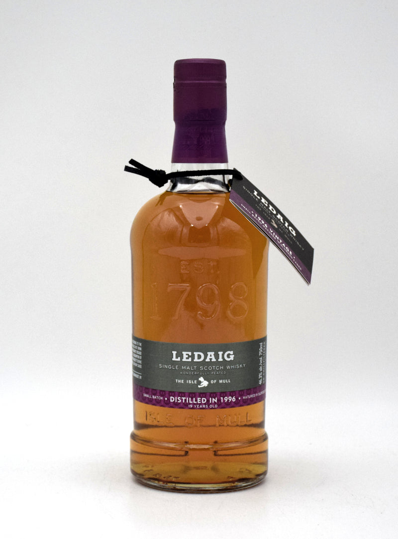 Ledaig 19 Year Single Malt Scotch (1996 Release)