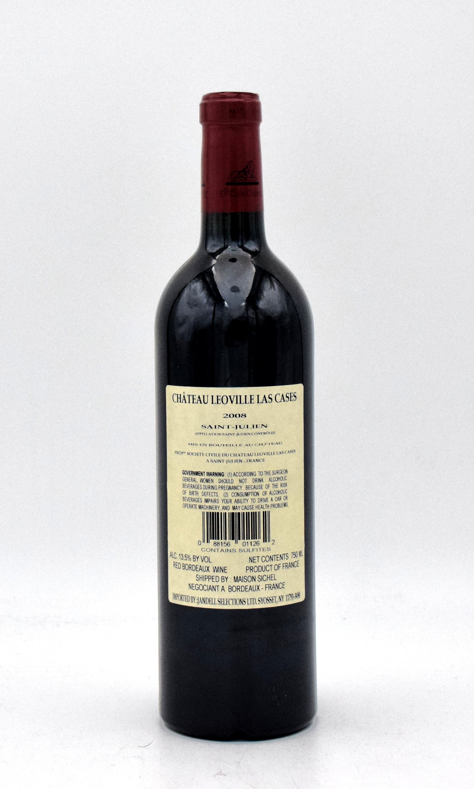 Château Léoville Las Cases 2008 2008 Château Léoville Las Cases - CellarTracker