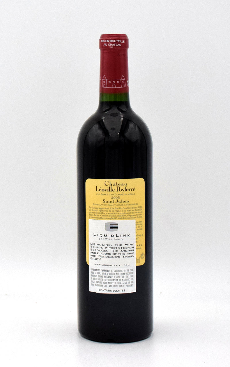 2003 Chateau Leoville Poyferre