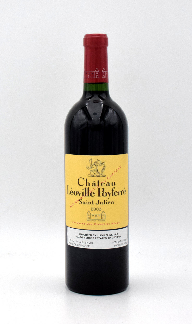 2003 Chateau Leoville Poyferre