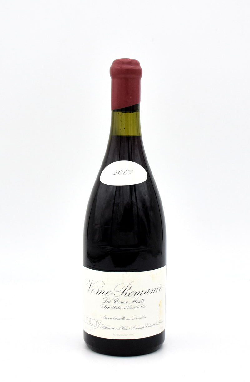 2001 Domaine Leroy Vosnee Romanee Les Beaux Monts