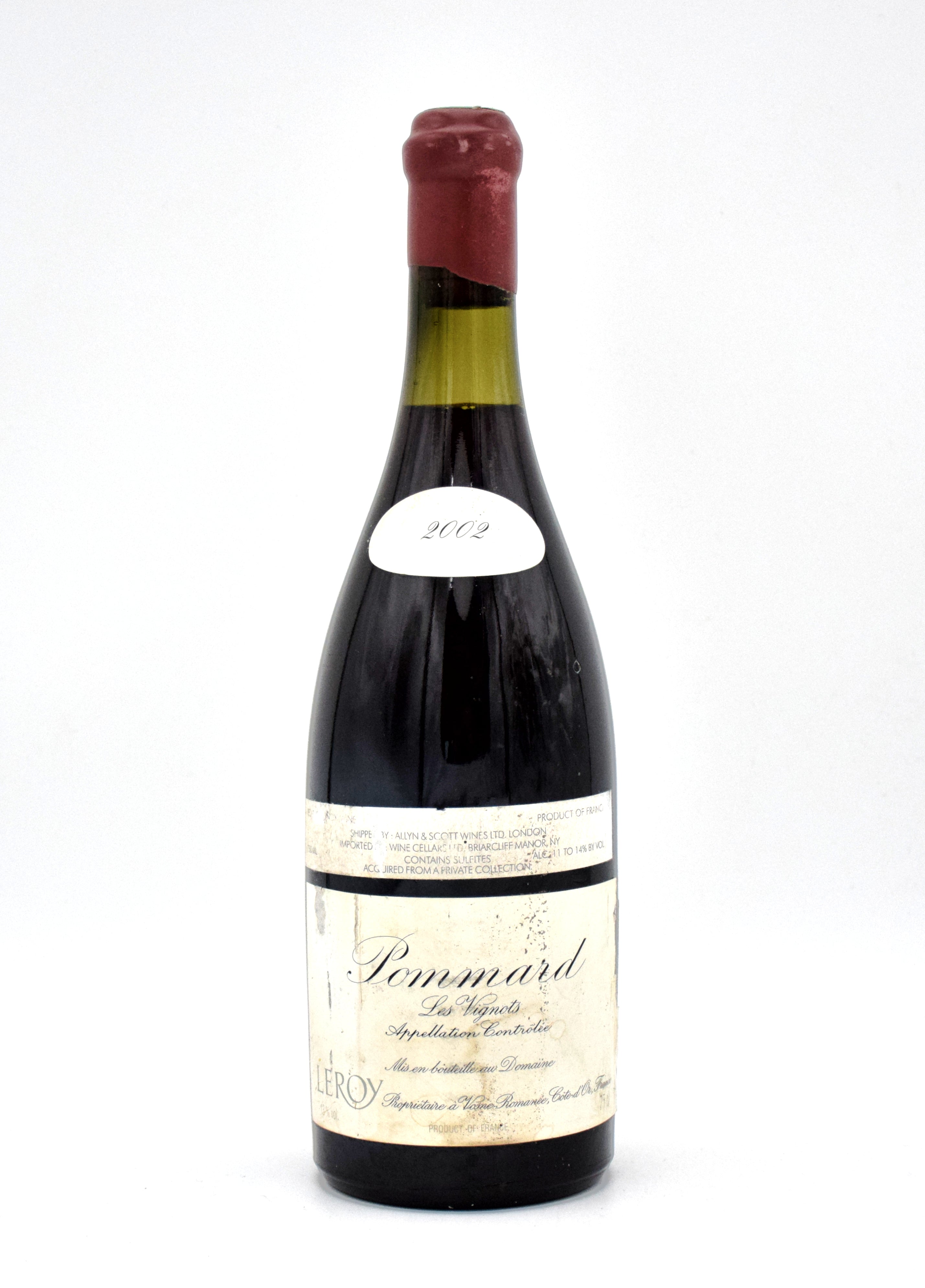 2002 Leroy Pommard (Scuffed/Torn Label) – FineLiquors