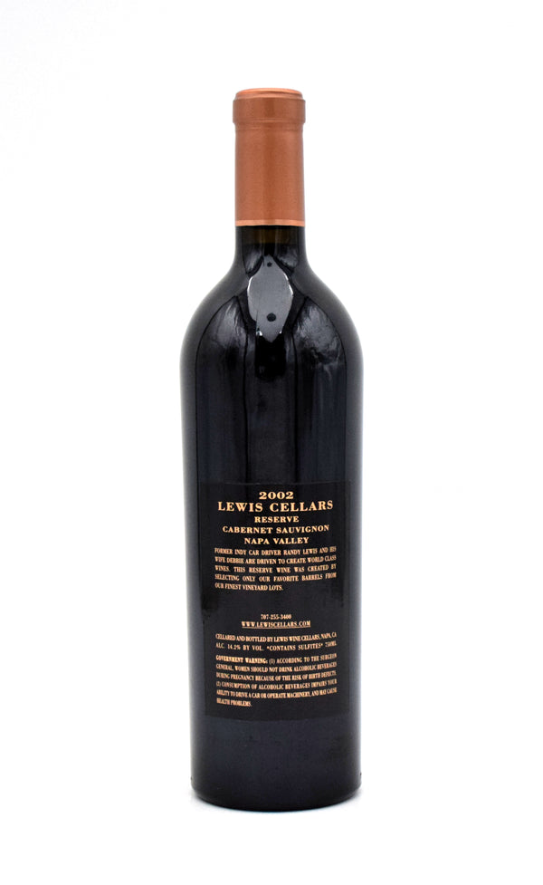 2002 Lewis Cellars Reserve Cabernet Sauvignon