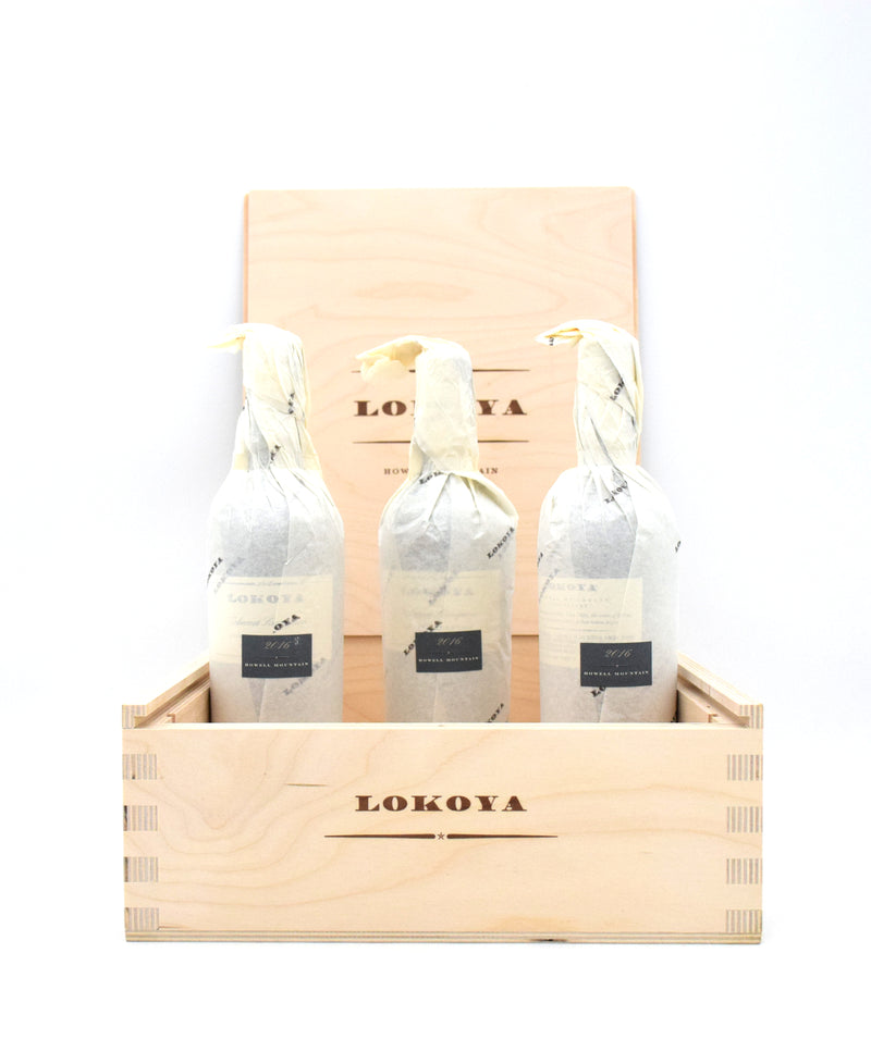 2016 Lokoya Winery Howell Mountain Cabernet Sauvignon (Case of 3 Bottles)