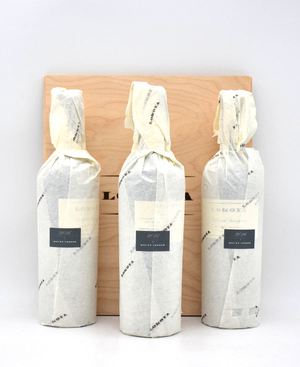 2016 Lokoya Winery Mount Veeder Cabernet Sauvignon (Case of 3 Bottles)