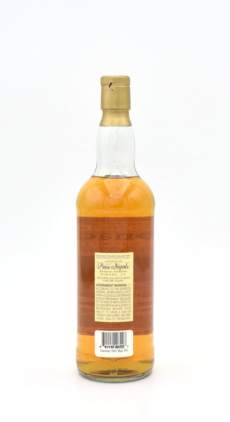 Glenlivet 35 Year Scotch Whisky, Lonach (1970 Release)