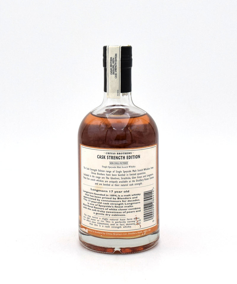 Longmorn 1987 17 Year Chivas Brothers Cask Strength Edition Scotch Whisky