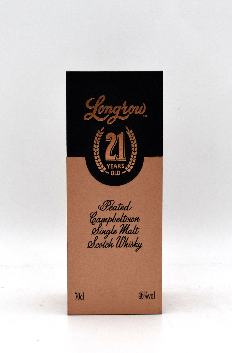 Longrow 21 Year Old Peated Single Malt Scotch Whisky