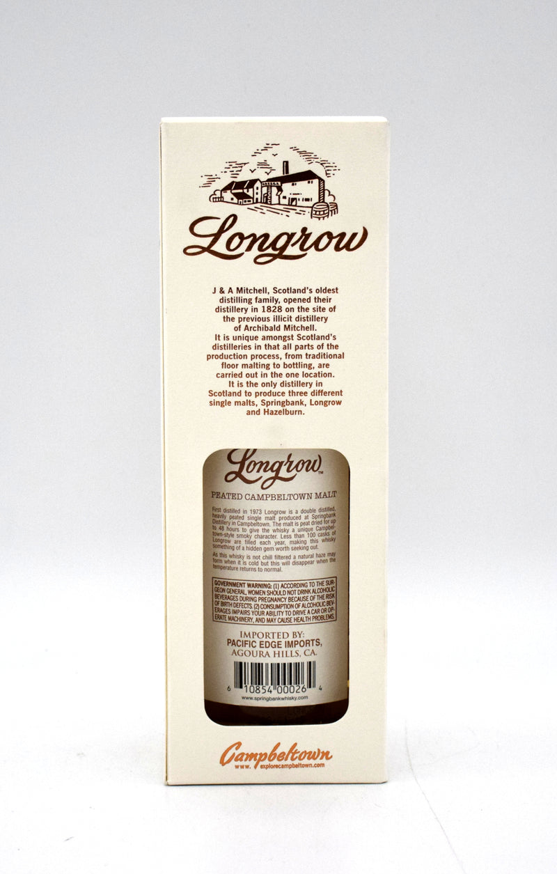 Longrow Peated Campbeltown Single Malt Scotch