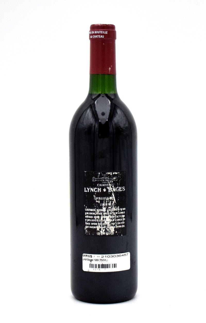 1989 Chateau Lynch-Bages (Slightly Scuffed Labels)