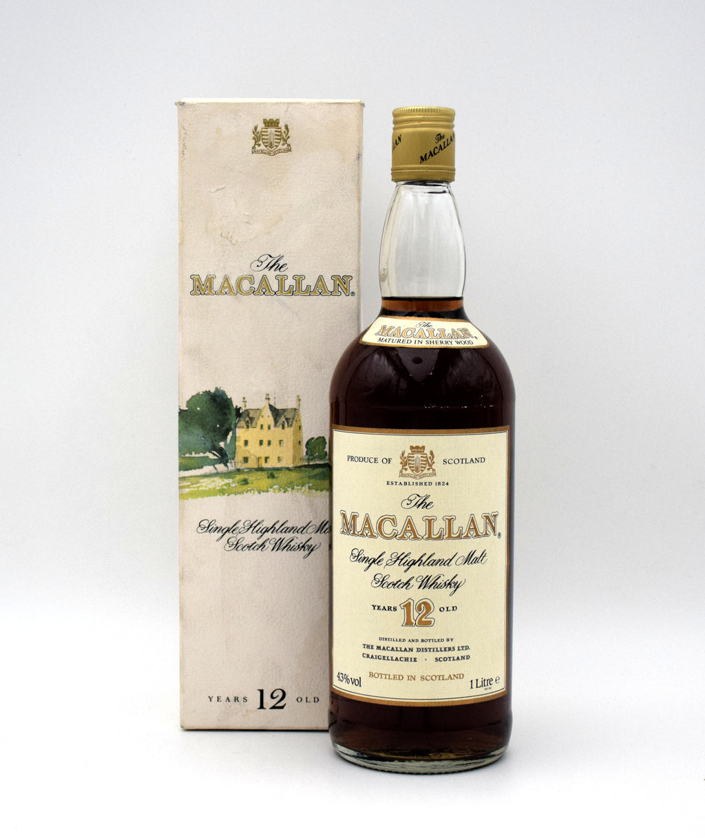 Macallan Sherry Oak Cask 12 Year Old Single Malt Scotch