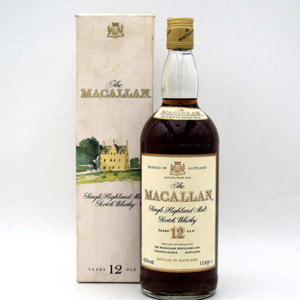 Macallan 12 Year Old Triple Cask bottled 350ml Macallan 12