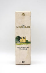 Macallan 12 Year Sherry Oak Scotch Whisky (1L, 1980's Release)