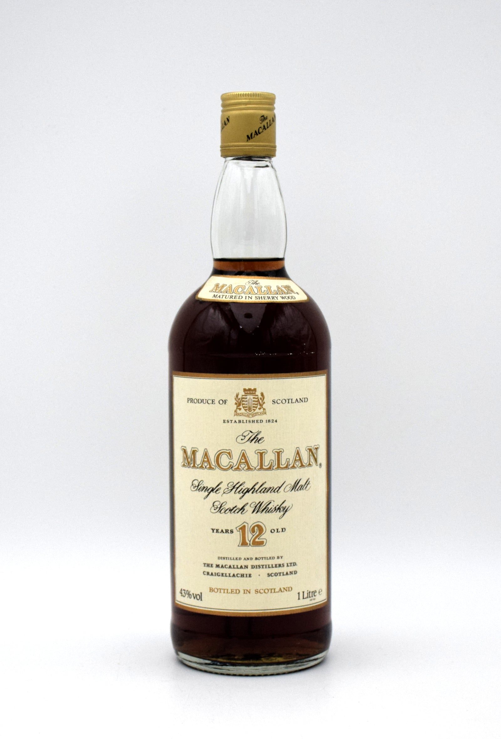 新品The Macallan12Years Old SherryOak Cask The Macallan 12 Years Old Sherry Oak Cask 750 ML - Glendale