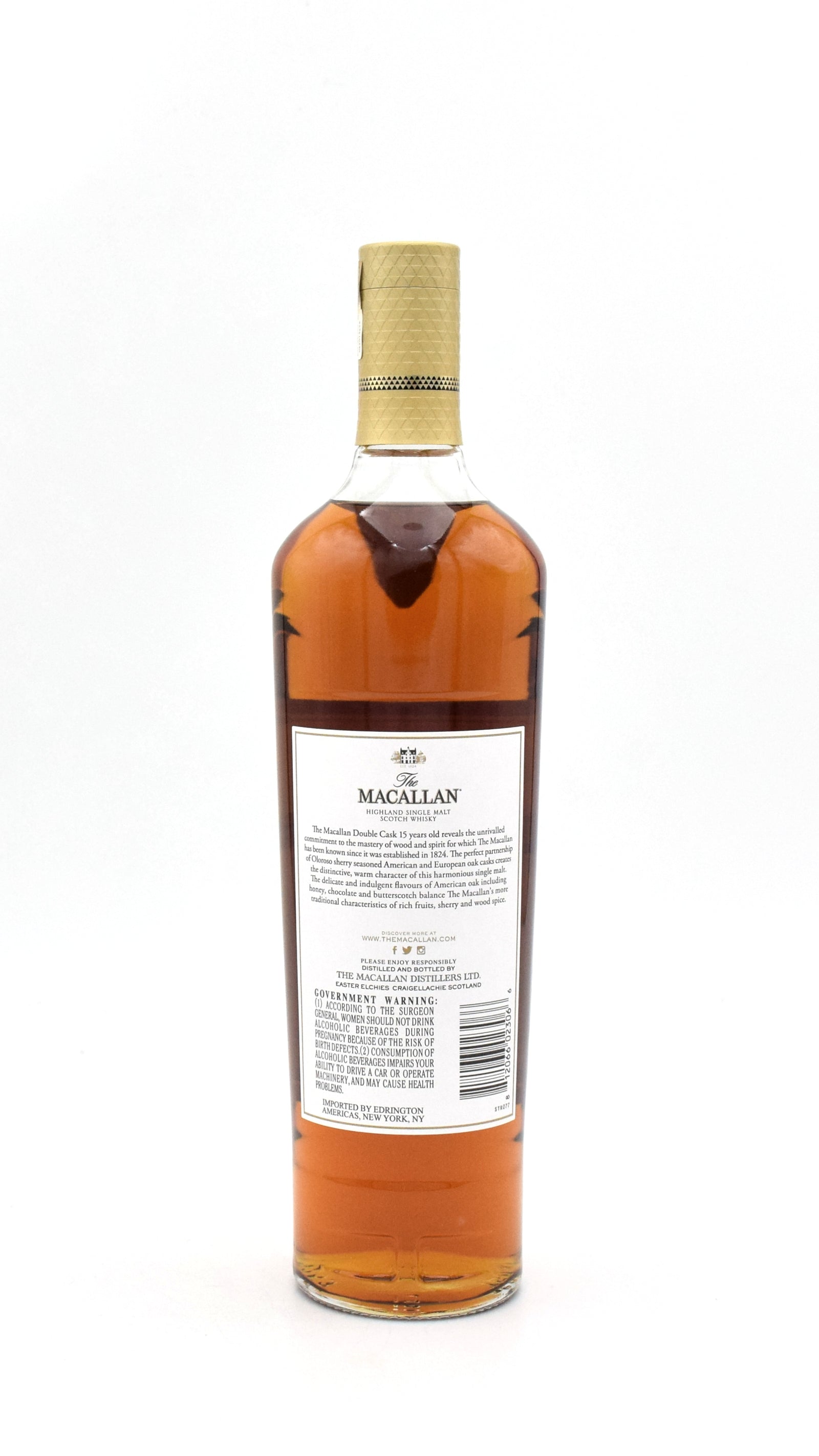 Macallan 15 Year Double Cask Scotch Whisky – FineLiquors