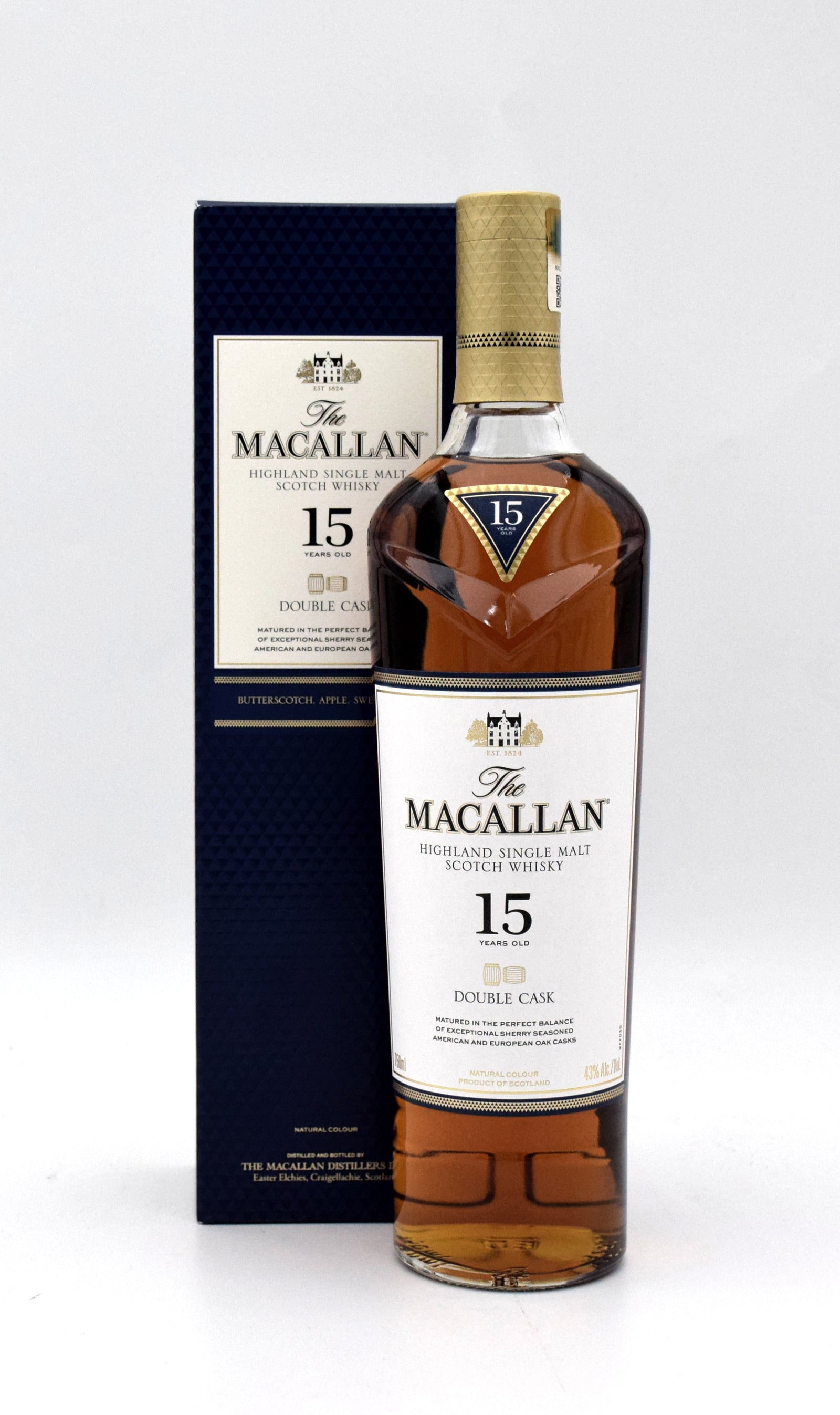 Macallan 15 Year Double Cask Scotch Whisky – FineLiquors
