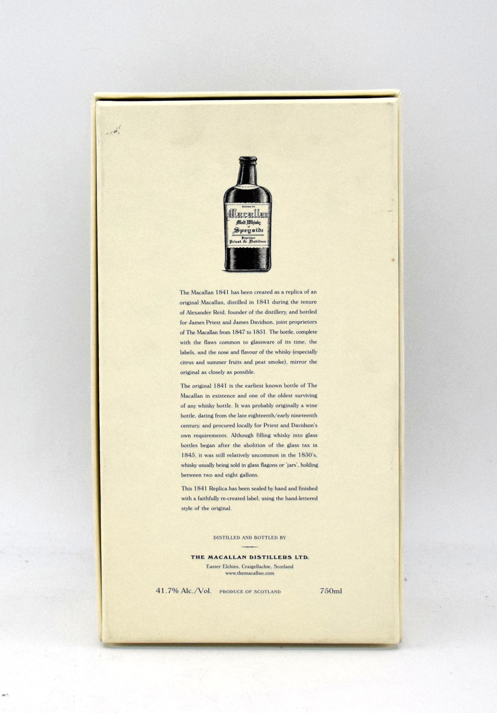 Macallan 1841 Replica Single Malt Scotch Whisky – FineLiquors
