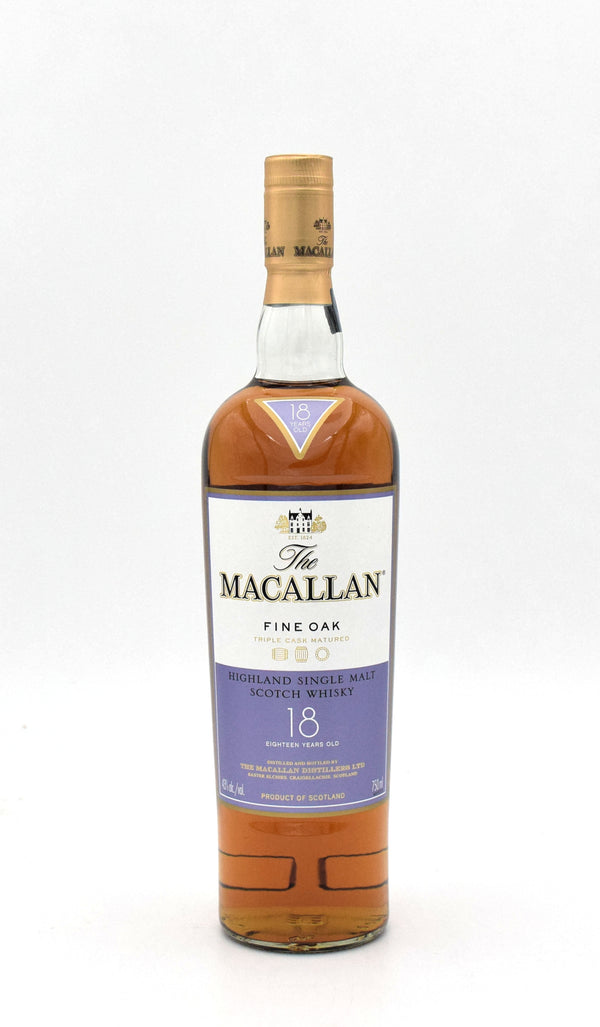 Macallan 18 Year Fine Oak Triple Cask Matured Scotch Whisky