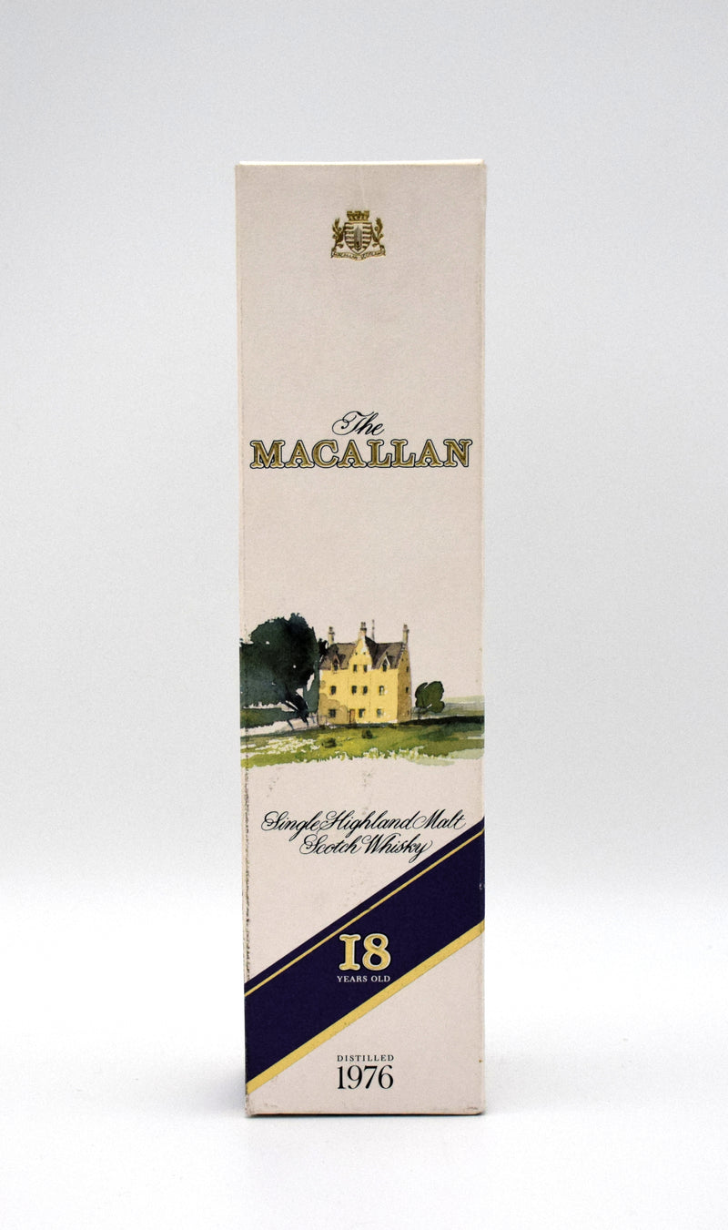 Macallan 18 Year Sherry Oak Scotch Whisky (Distilled in 1976)