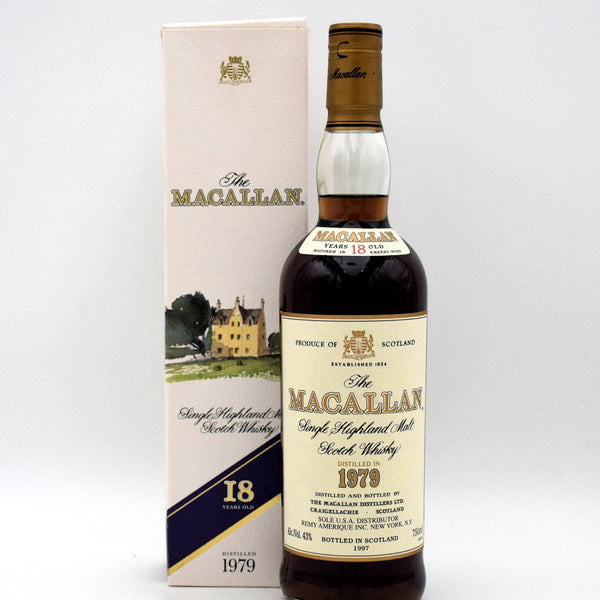 Macallan 18 Year Sherry Oak Scotch Whisky - Distilled In 1979