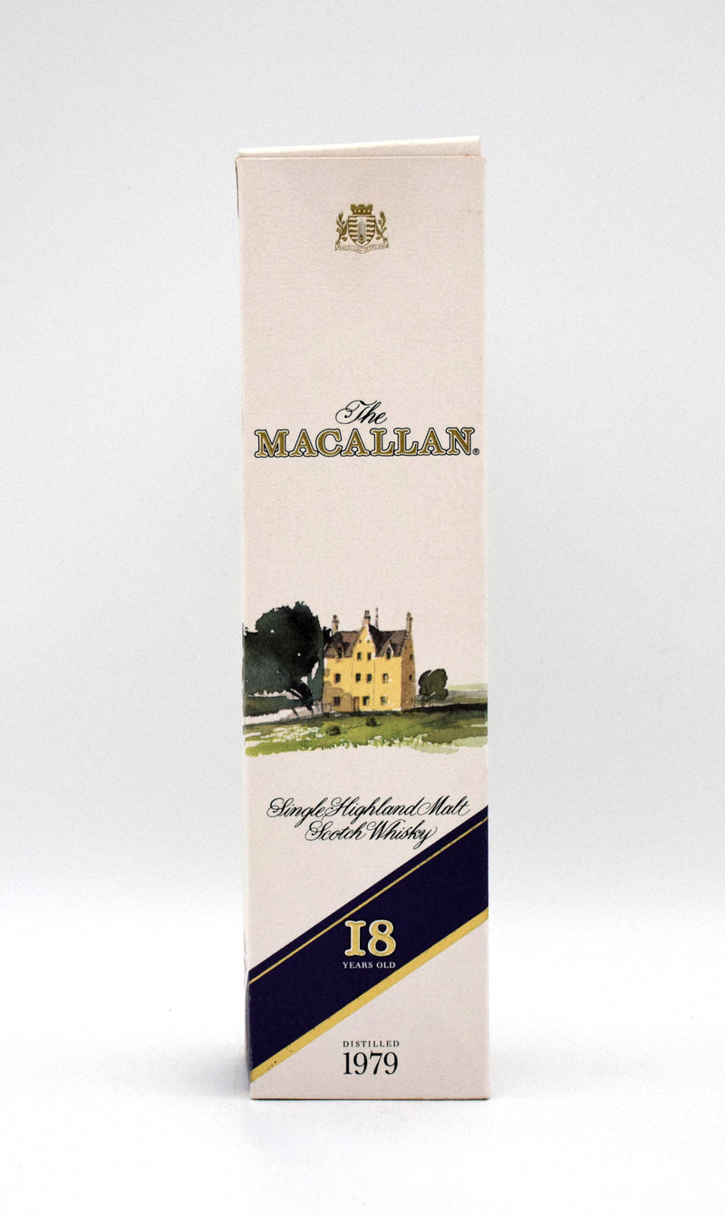 Macallan 18 Year Sherry Oak Scotch Whisky (Distilled In 1979)