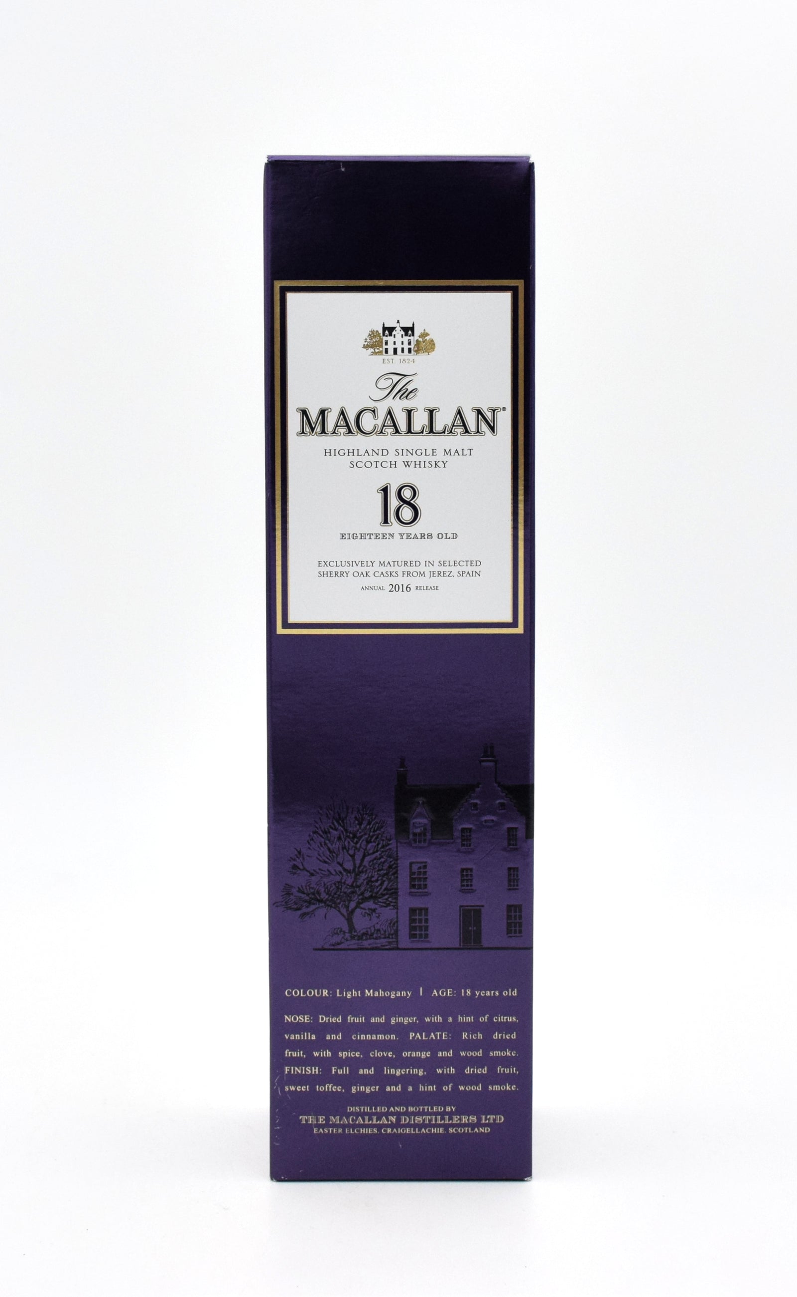 Macallan 18 Year Sherry Oak Scotch Whisky - 2016 Release – FineLiquors