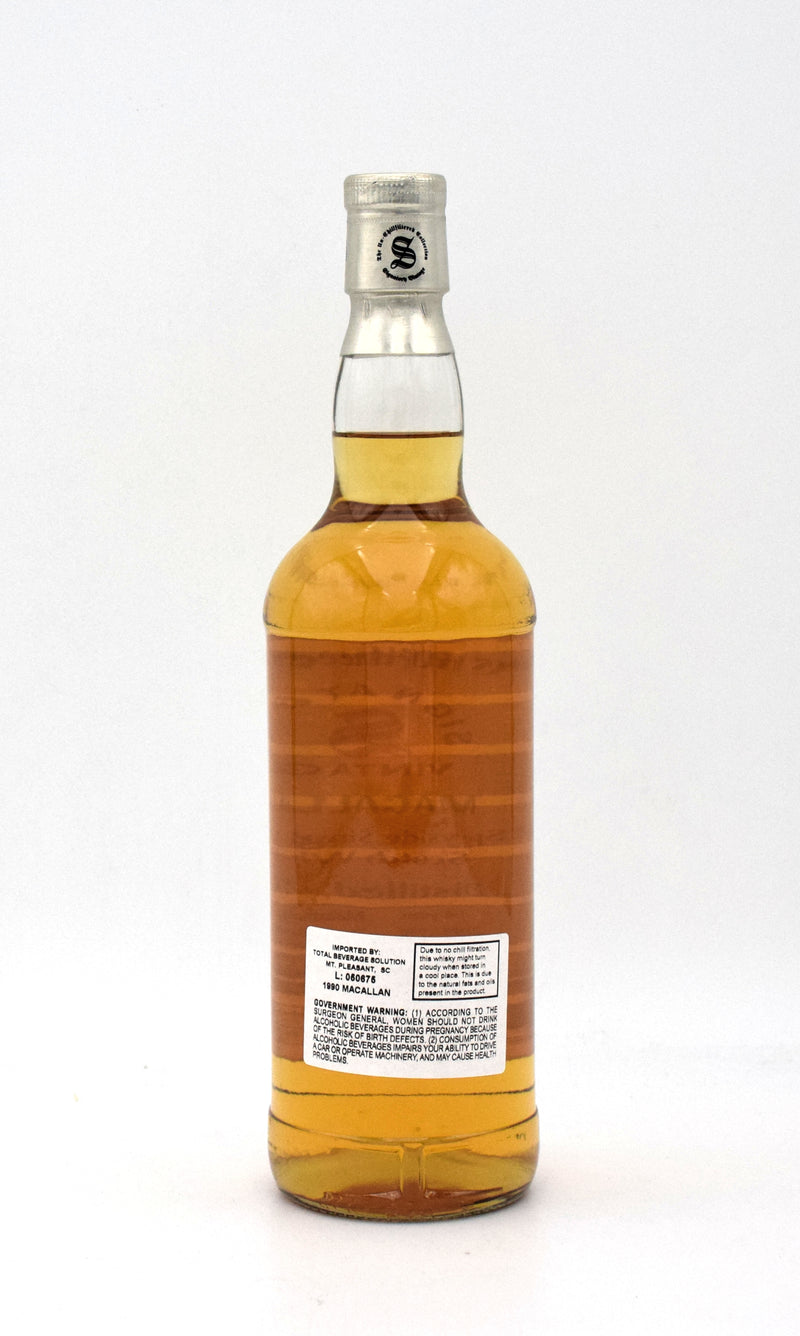 Macallan 1990 Signatory Vintage 14 Year Scotch Whisky