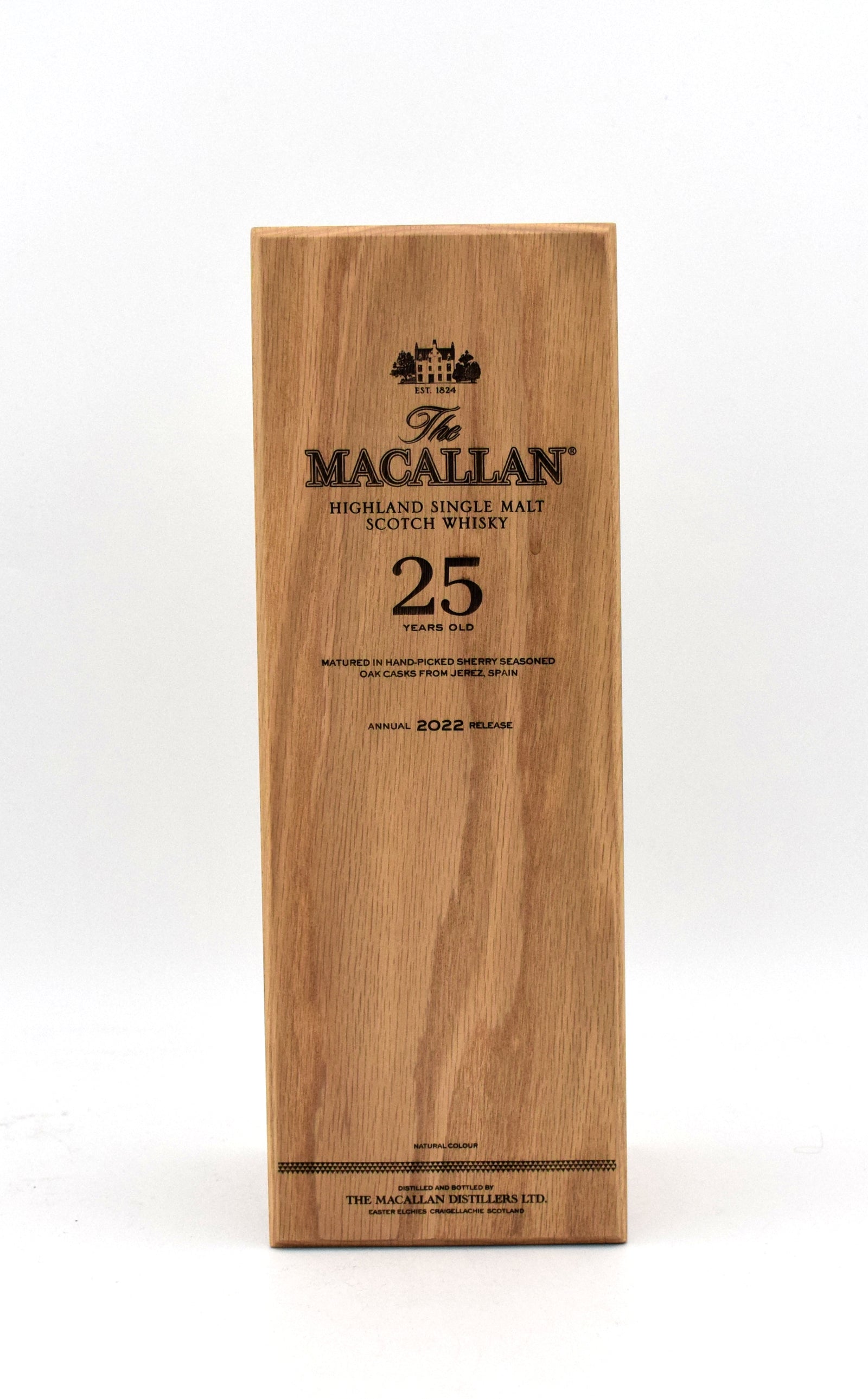 Macallan 25 Year Old Sherry Oak Single Malt Scotch Whisky - 2022