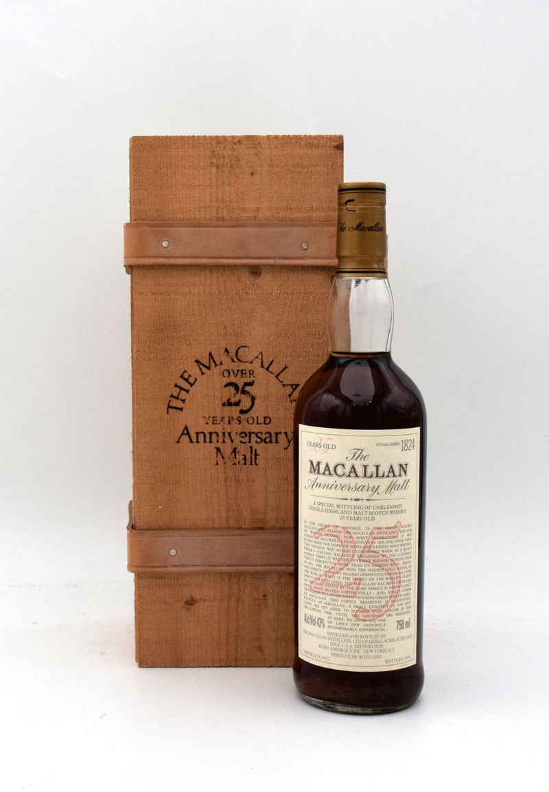 Macallan 25 Year Anniversary Malt (Distilled in 1972)